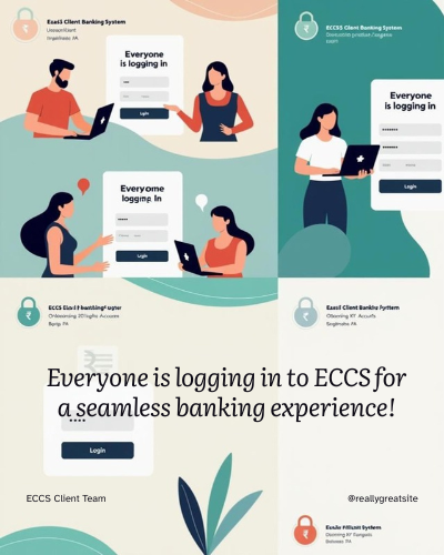 ECCS cooperative society software dashboard for deposits, loans and member management